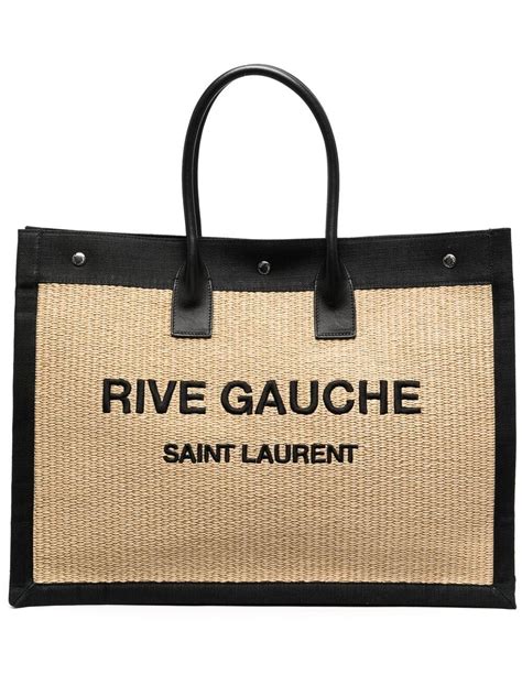 rive gauche yves saint laurent borsa|rive gauche large canvas.